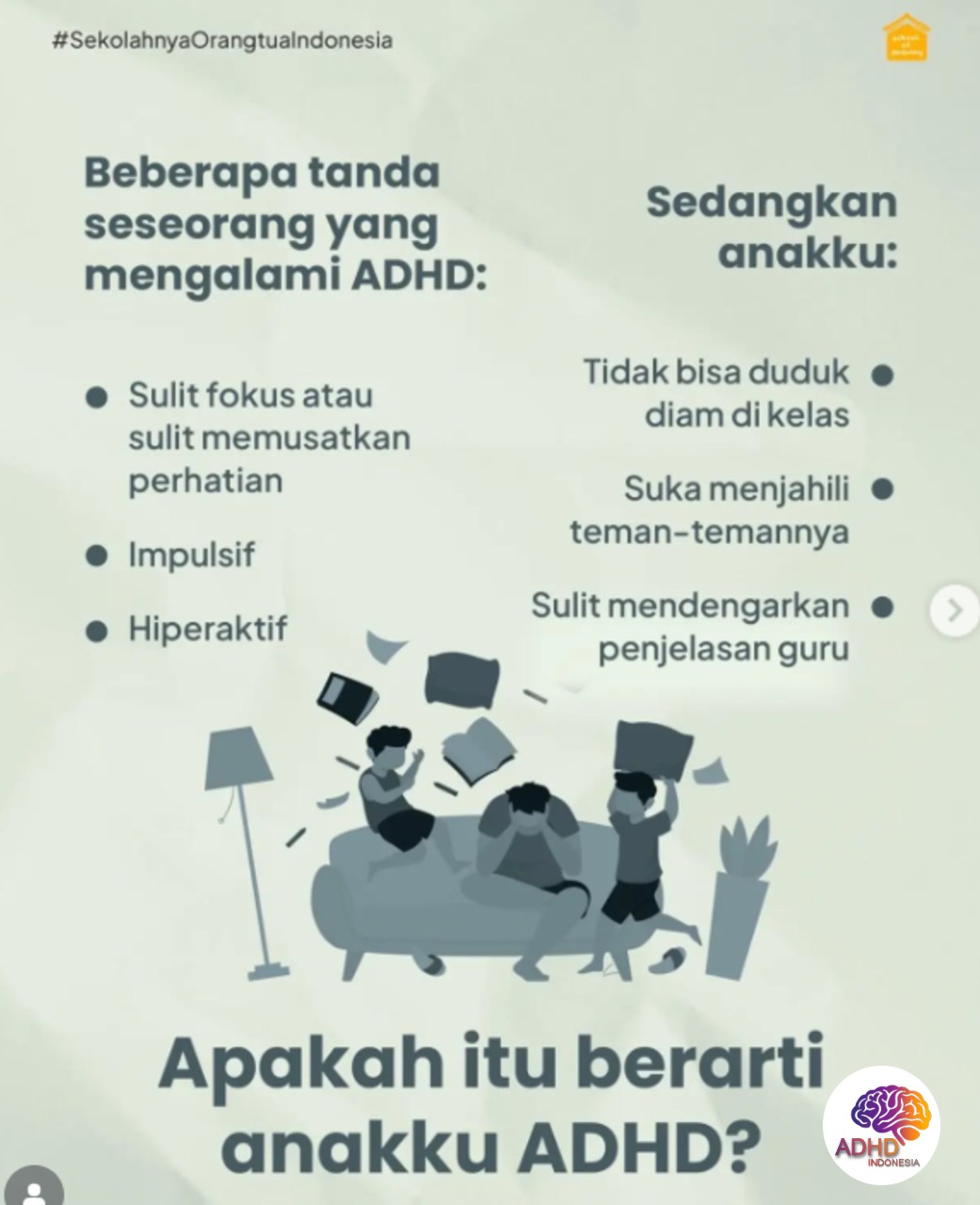 Ciri dan Gejala ADHD pada Anak Usia Dini di Kabupaten Bolaang Mongondow Timur