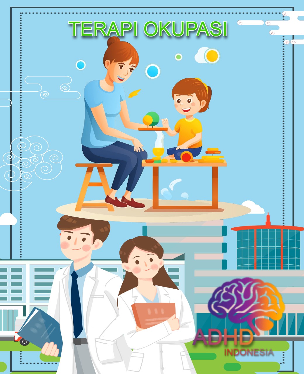 Rujukan untuk Terapi Okupasi untuk Anak ADHD Indonesia Kabupaten Bolaang Mongondow Timur